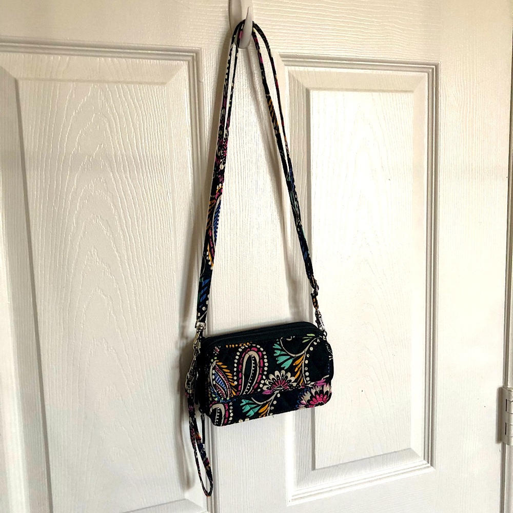 Vera Bradley Paisley All in One Crossbody Bag